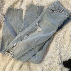 Wild fable distressed high waisted skinny jeans
